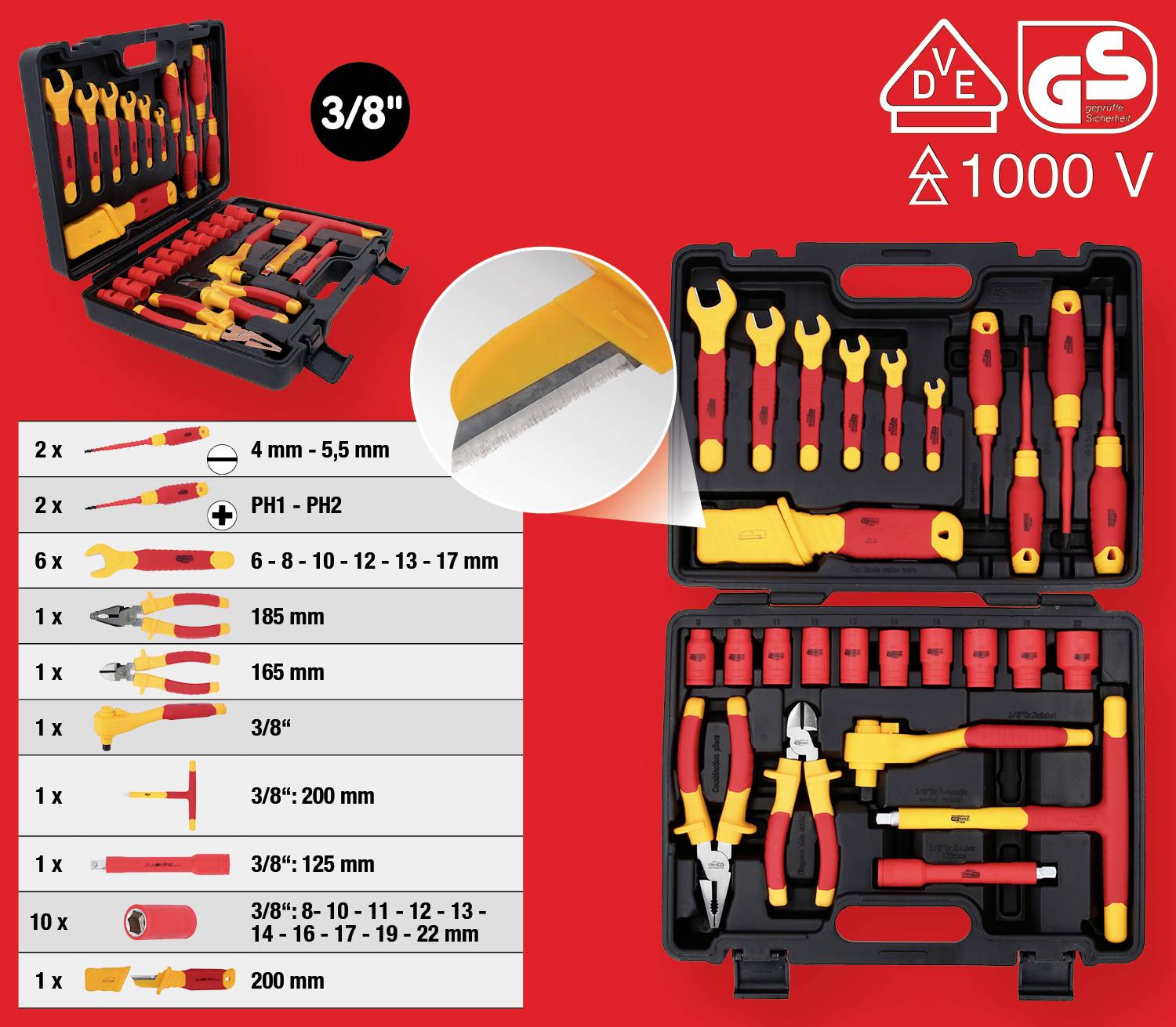 KS Tools 117.1895 117.1895 Werkzeugset