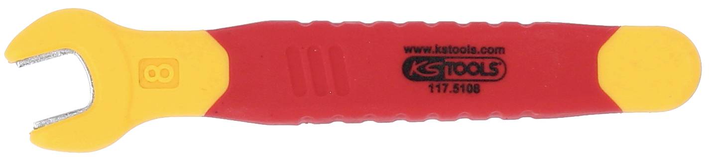 KS Tools 117.5108 117.5108 Einmaulschlüssel Schlüsselweite (Metrisch) 8mm