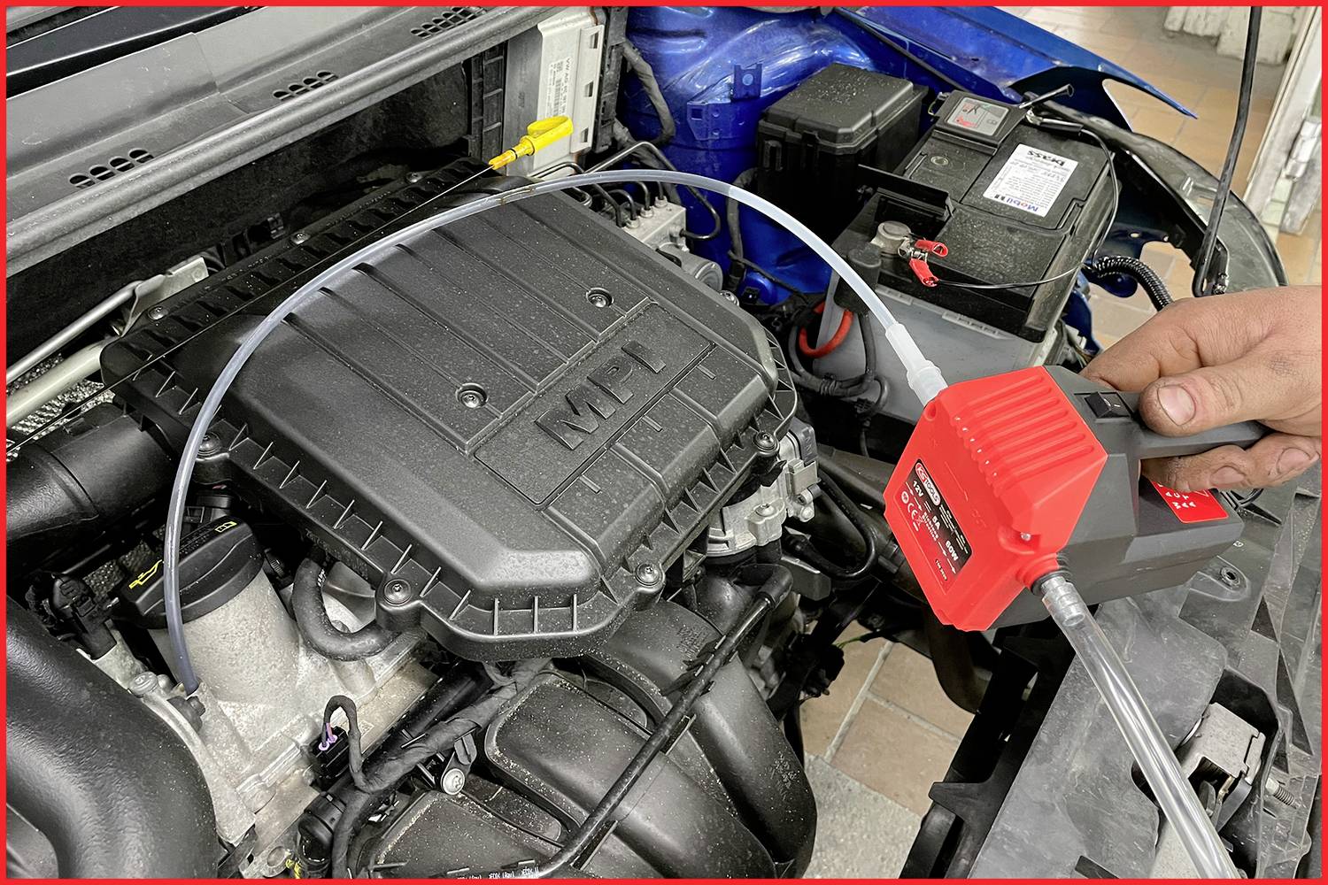 KS Tools 150.2820 Elektrische Öl-Absaug- und Umfüllpumpe