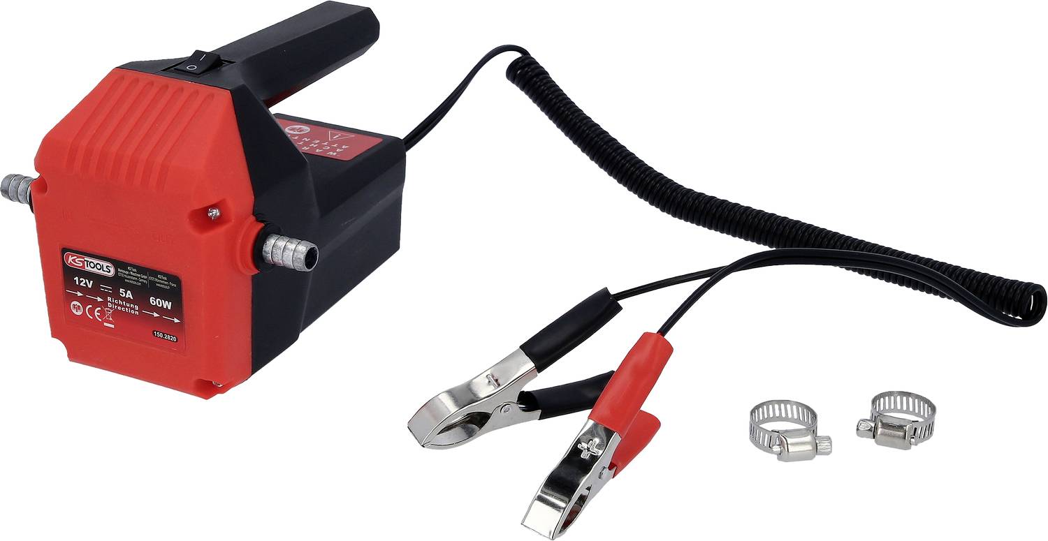 KS Tools 150.2820 Elektrische Öl-Absaug- und Umfüllpumpe