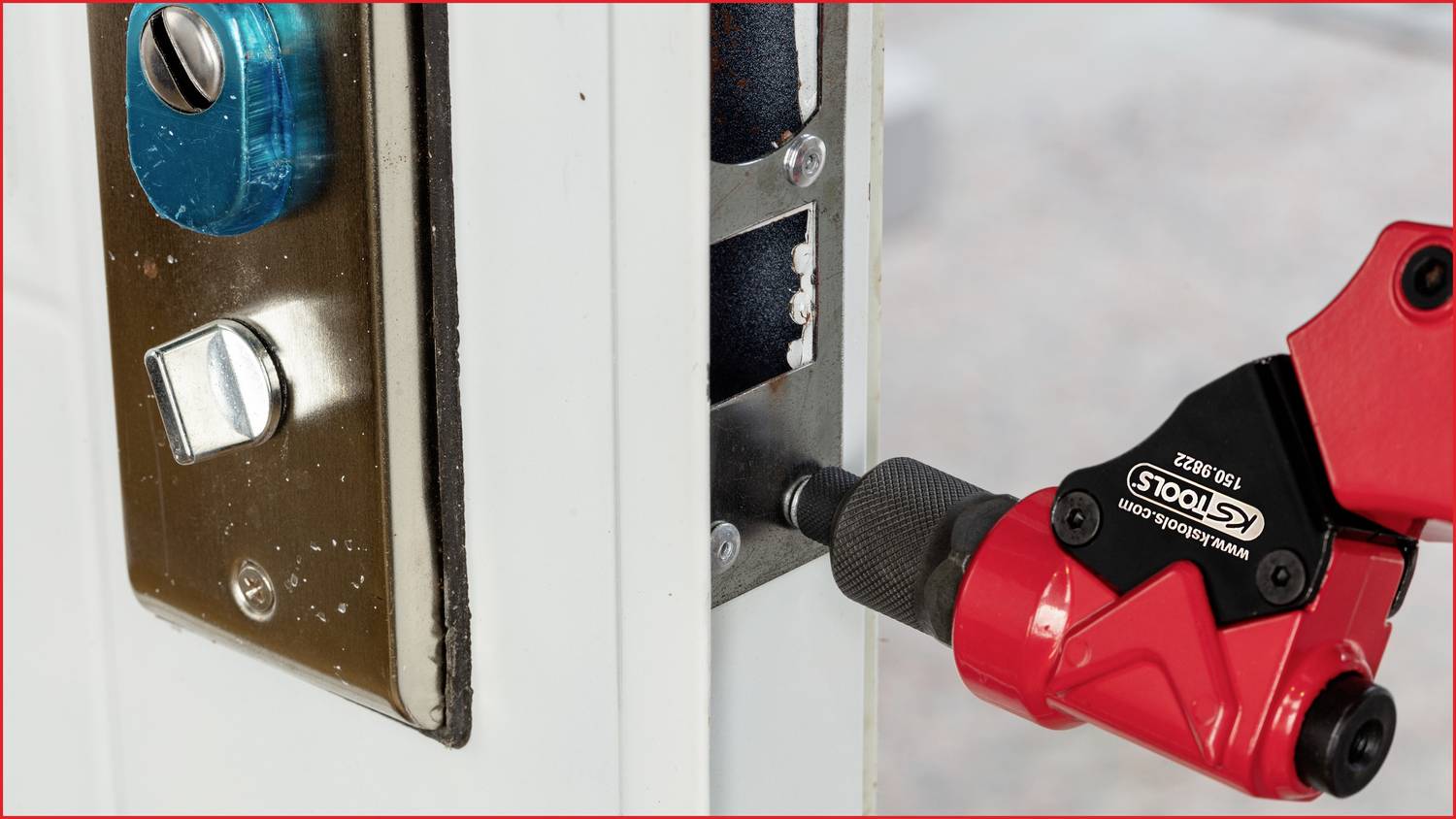 KS Tools 150.9820 3 in 1 Handnietzangen-Satz, drehbar, 12-tlg