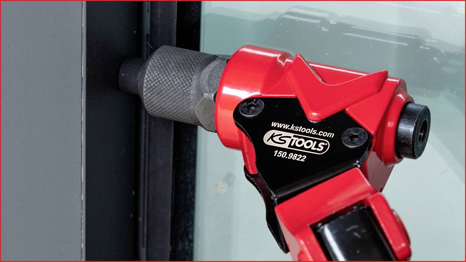 KS Tools 150.9820 3 in 1 Handnietzangen-Satz, drehbar, 12-tlg