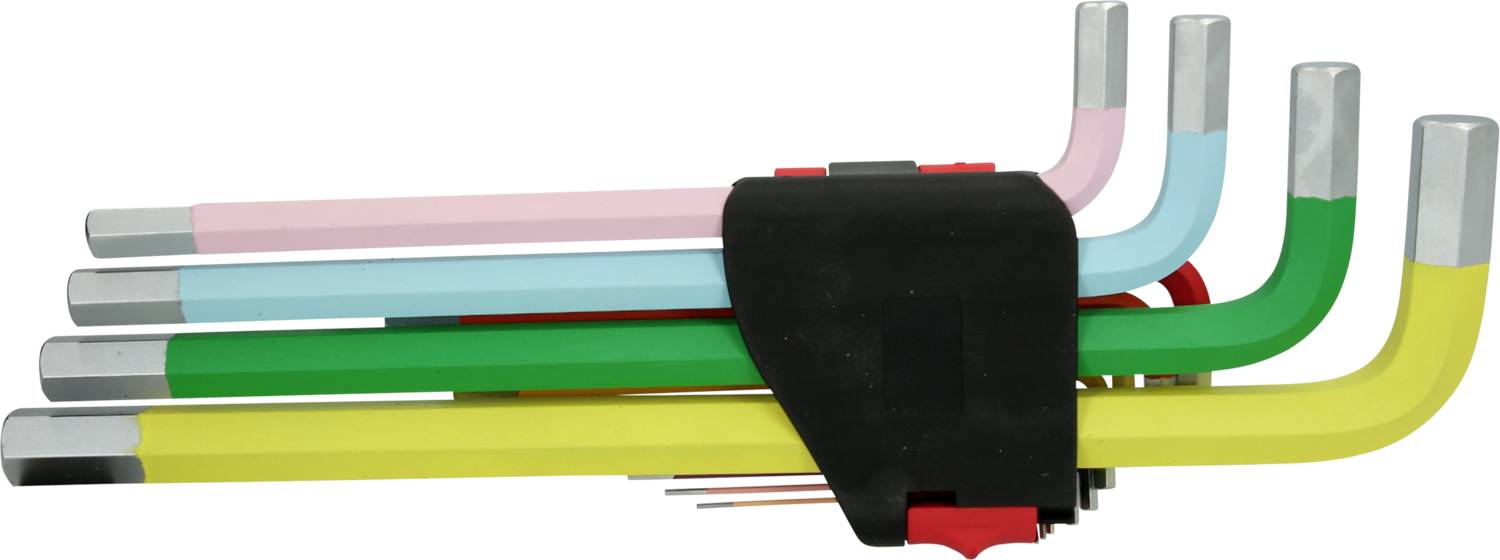 KS Tools 151.4650 Innen-Sechskant Winkelschraubendreher-Set 1/16 Zoll, 5/64 Zoll, 3/32 Zoll, 1/8 Zoll, 5/32 Zoll, 3/16 Zoll, 7/32