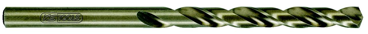 Ein Bohrer aus Metall mit spiraliger Schneidenführung, geeignet für präzises Bohren in verschiedenen Materialien.