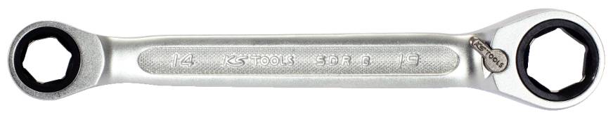 KS Tools 503.4513 503.4513 Ring-Ratschenschlüssel Schlüsselweite (Metrisch) 14 - 19mm