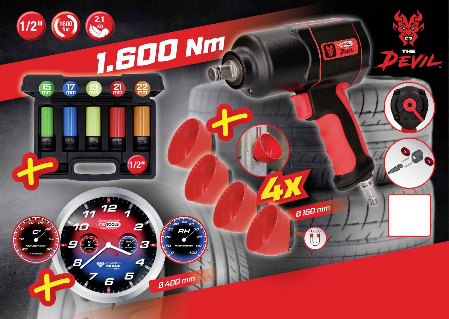 KS Tools 515.1205 Schlagschrauber