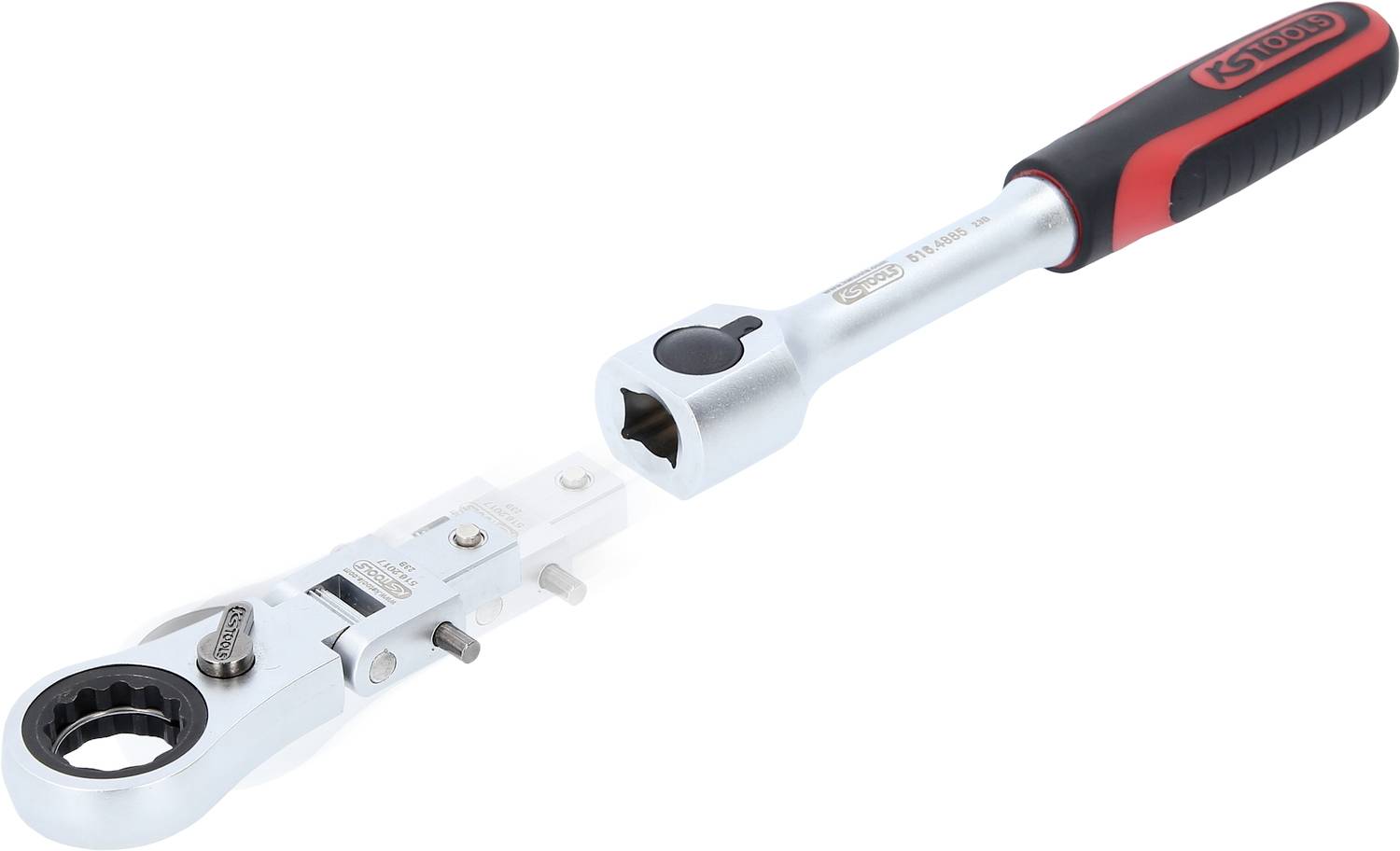 KS Tools 518.0320 Bremsen-Entlüftungsschlüssel-Satz für VAG, 11-tlg