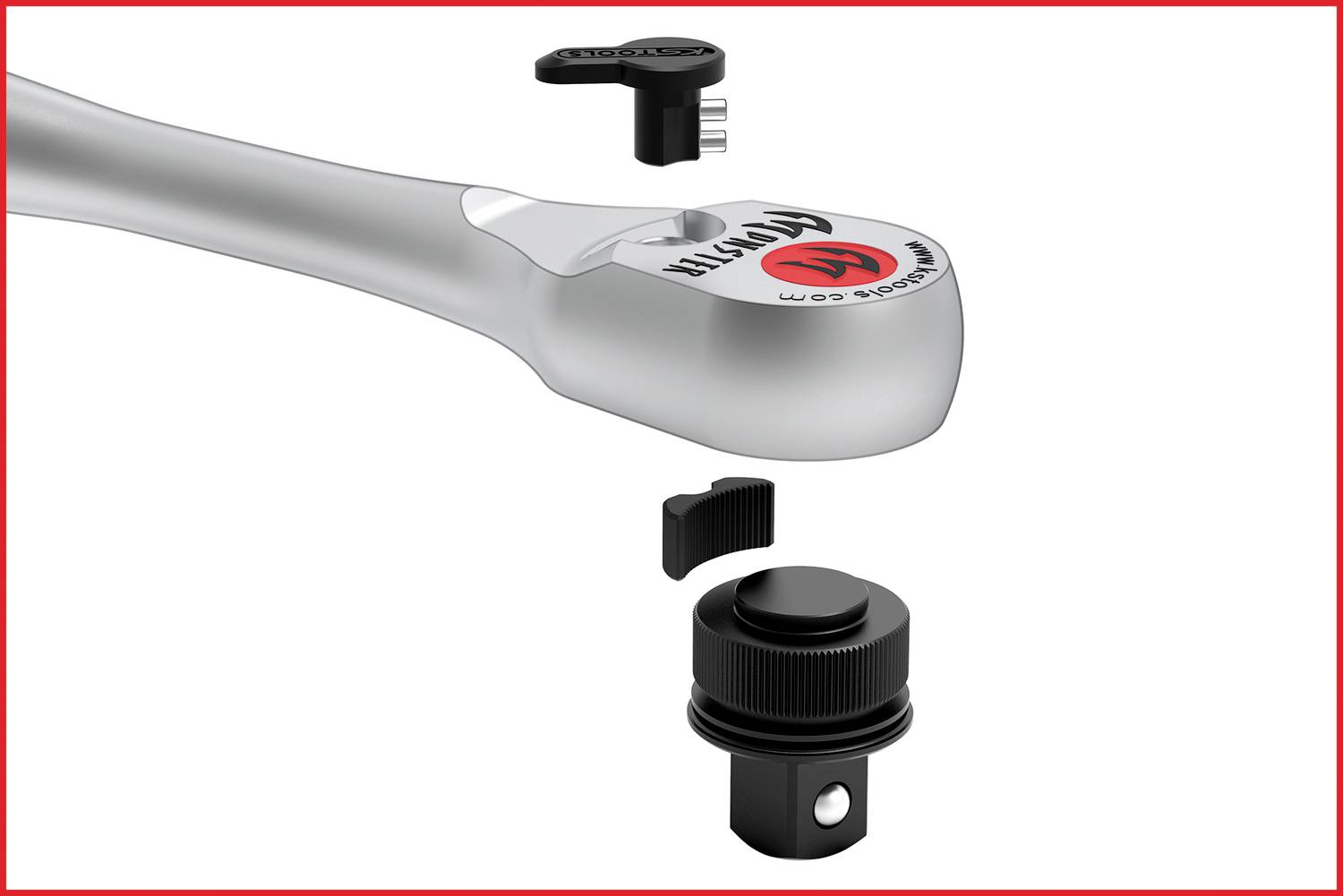 KS Tools 935.1290 935.1290 Umschaltknarre 1/2" 275mm