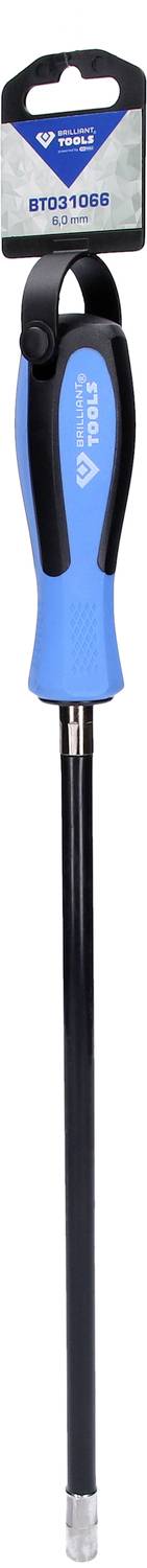 Brilliant Tools BT031066 Steckschlüssel-Schraubendreher Schlüsselweite (metrisch): 6mm Klingenlänge: 335mm