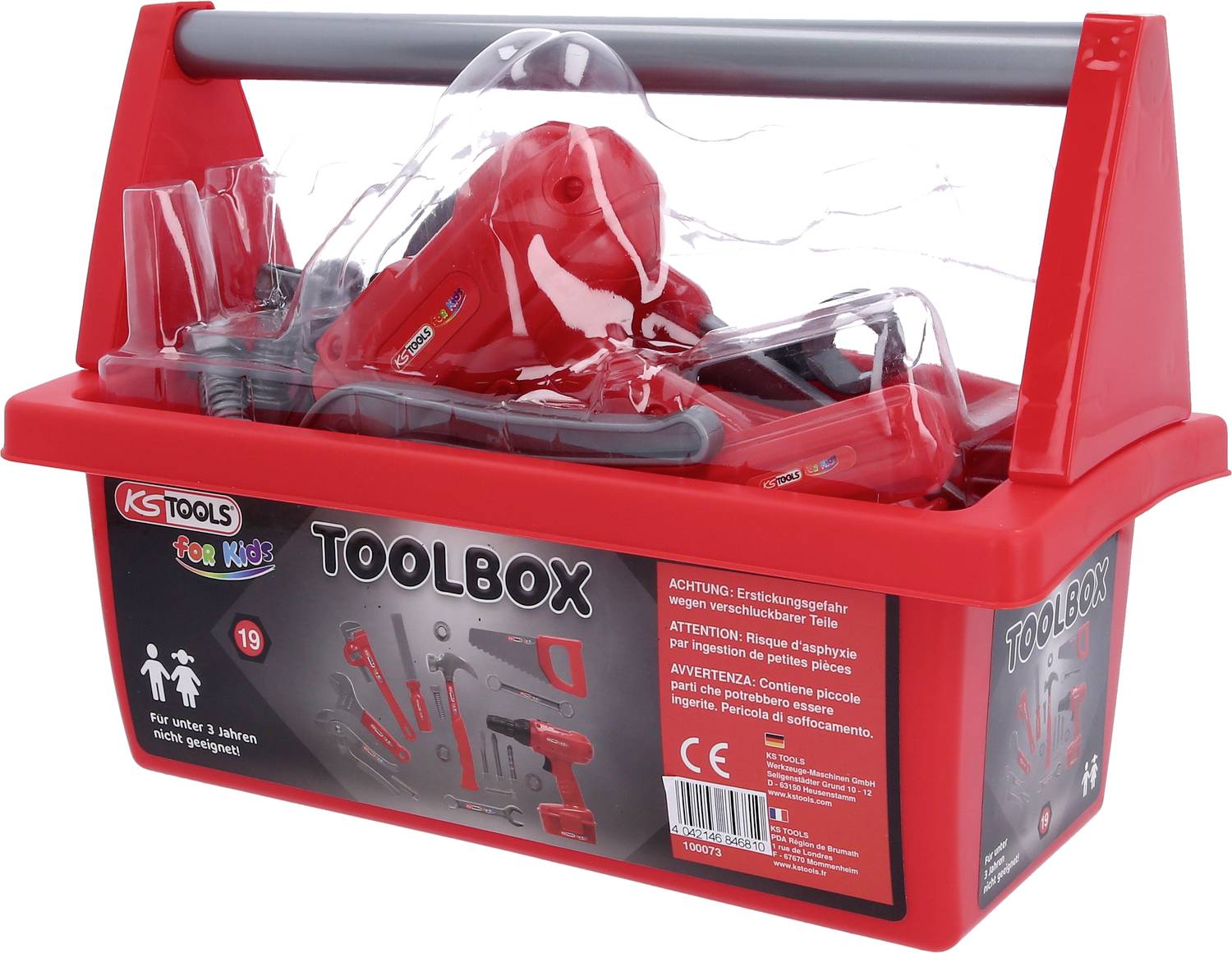 KS Tools Werkzeug-Box für Kinder 100073