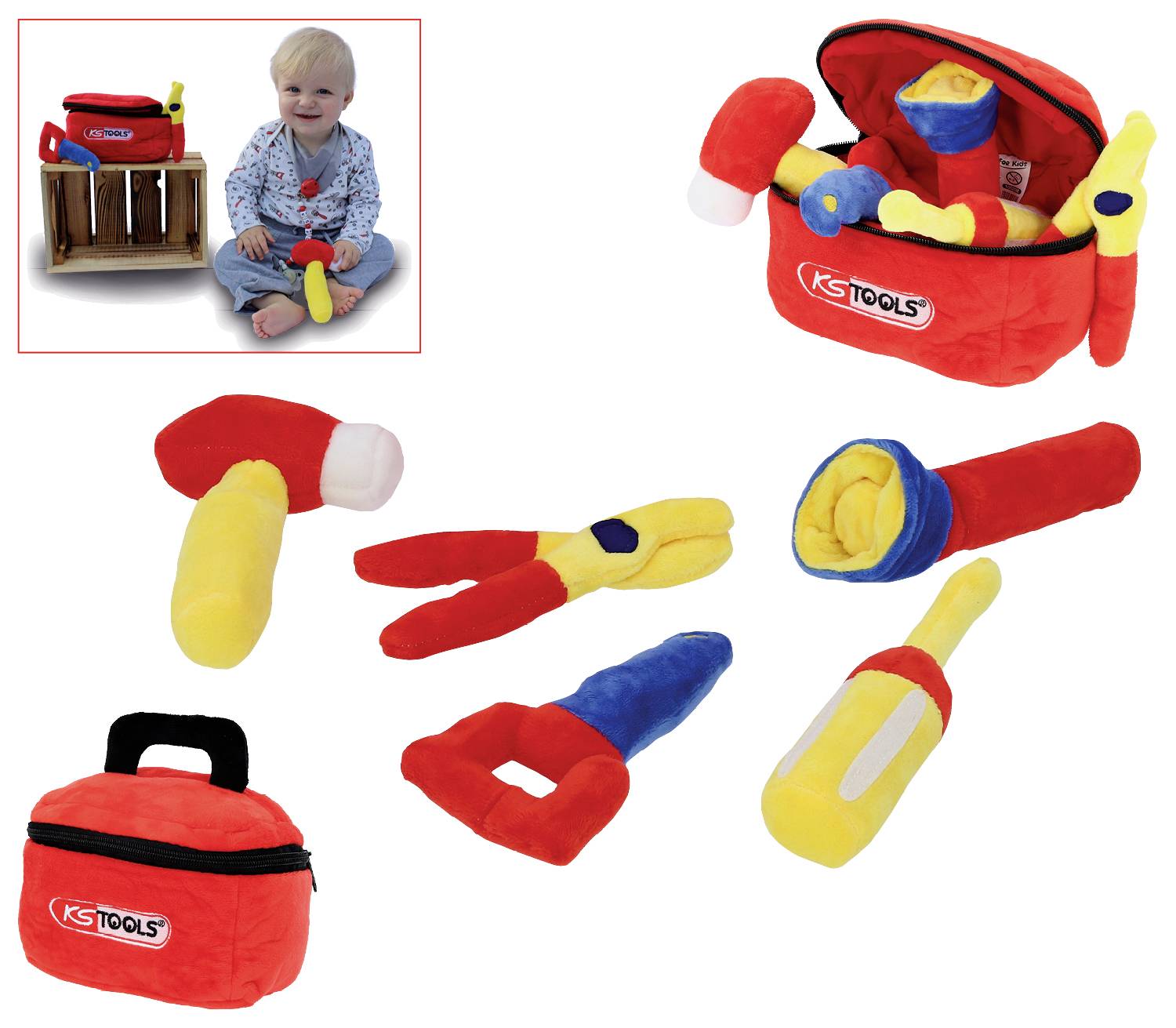 KS Tools Werkzeug-Box für Babys 100208