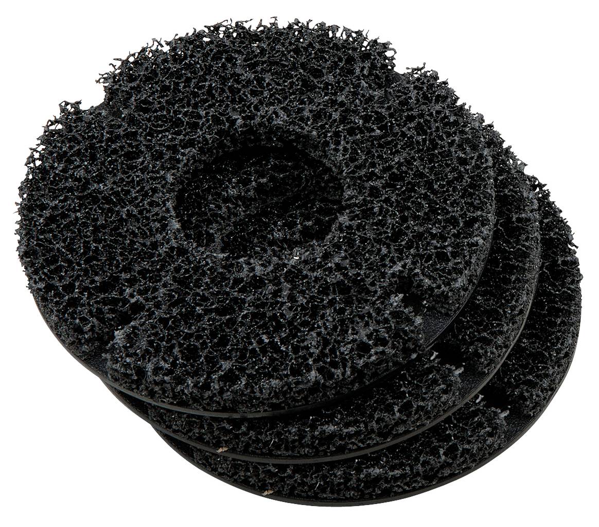 KS Tools 100.5071 Ersatzscheiben-Satz für Radnabenschleifer Ø 160 mm, Innen-Ø 75 mm, 3-tlg