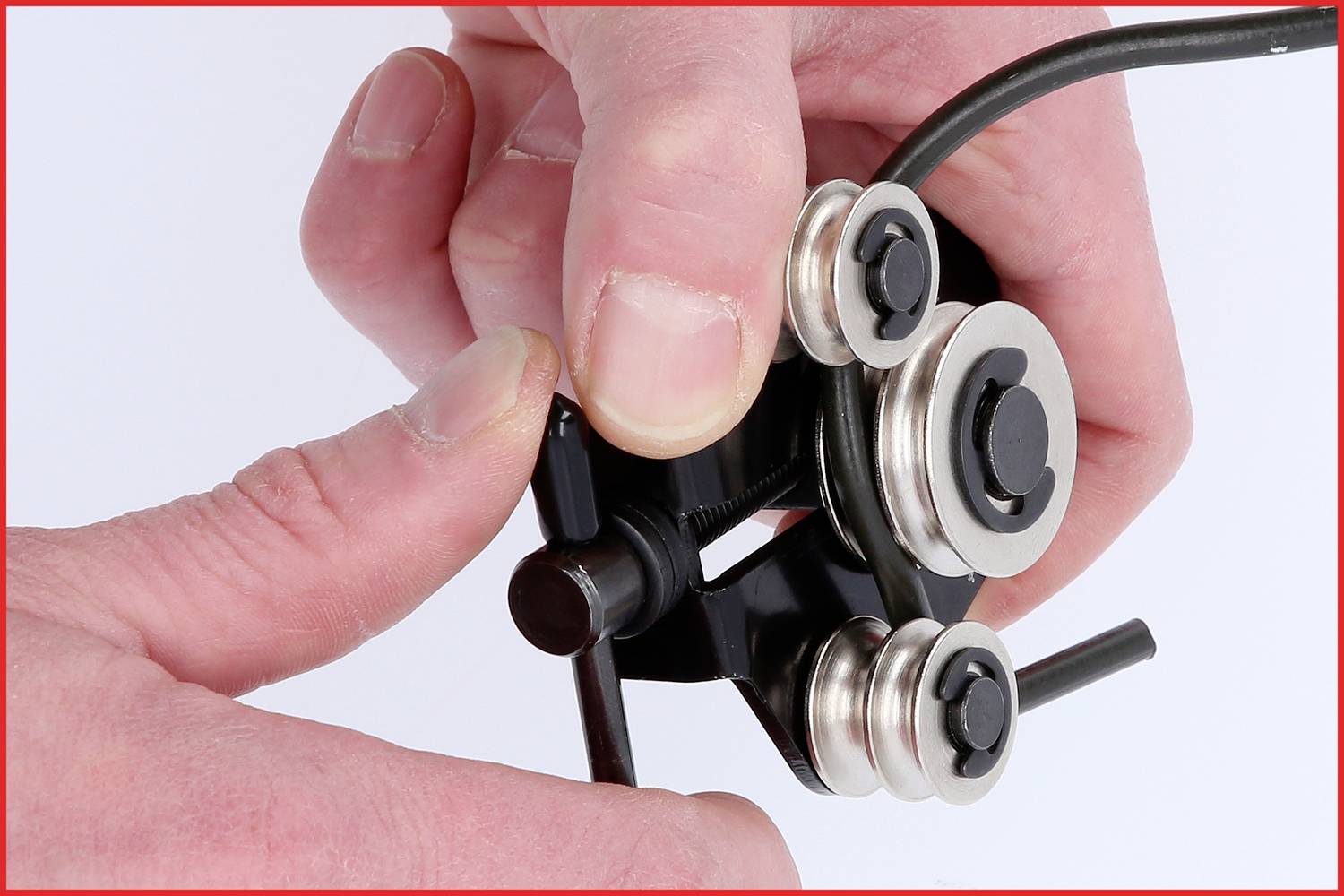 KS Tools 120.1004 Bremsleitungs-Richtwerkzeug / - Biegewerkzeug, 4,75mm (3/16“) + 6,35mm (1/4“)