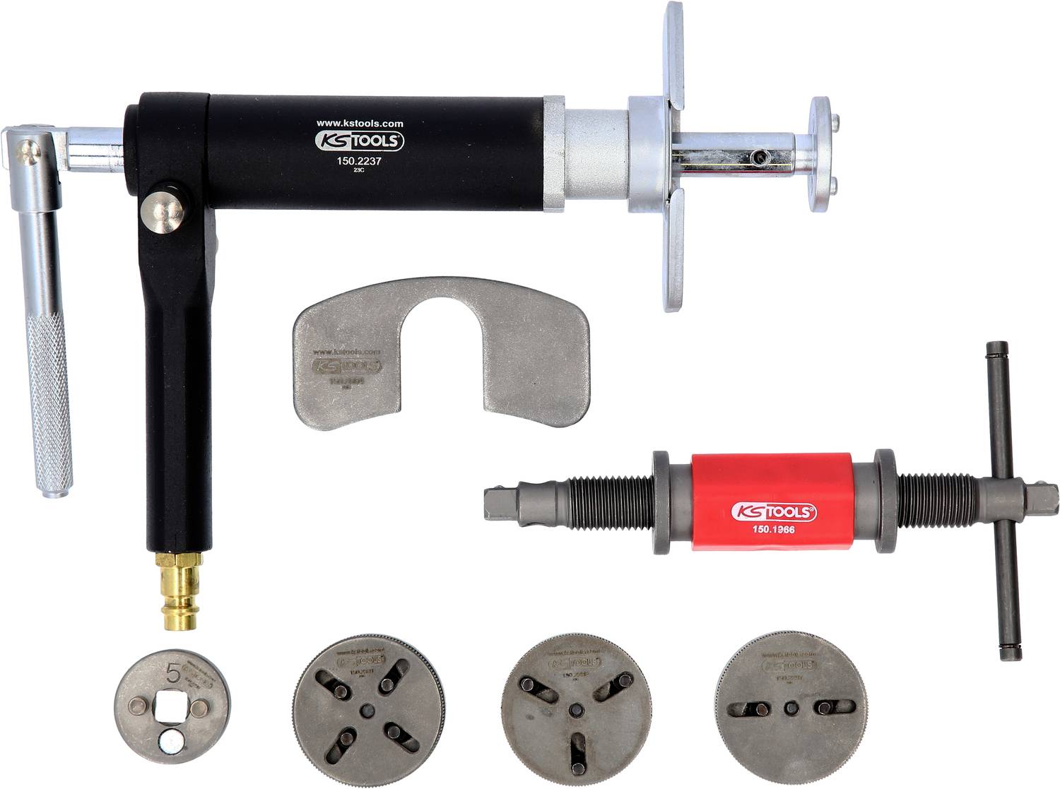 KS Tools 150.2440 Universal Bremskolben-Rückstell-Werkzeug-Satz, 8-tlg