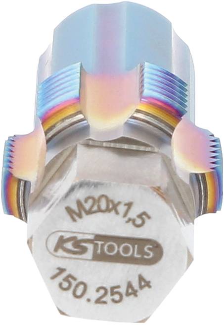 KS Tools 150.2544 Gewindenachschneider M20 x 1.5 Spezial-Werkzeugstahl 1St.