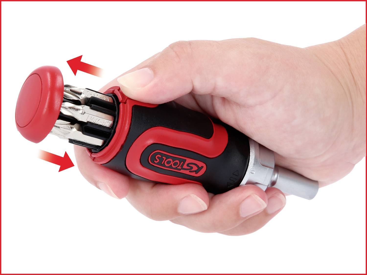 KS Tools 159.2025 Ratschen-Schraubendreher 1/4"