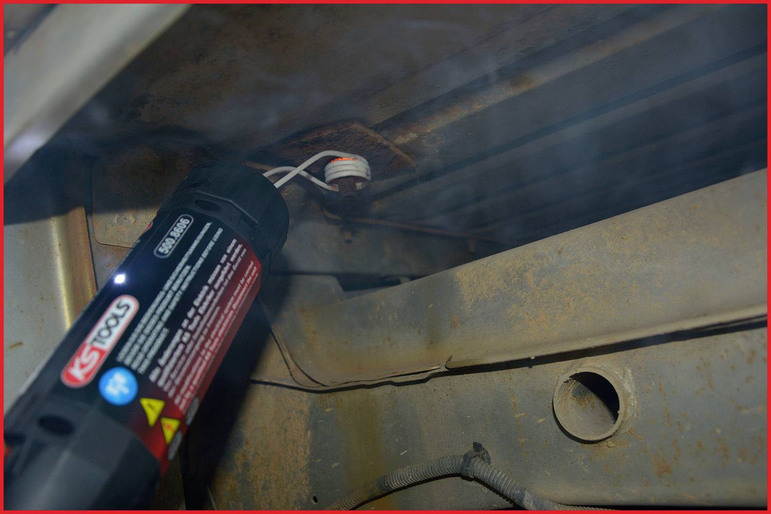 KS Tools 500.8605 Induktions-Heizpistolen-Satz mit Schnellverriegelung, 6-tlg