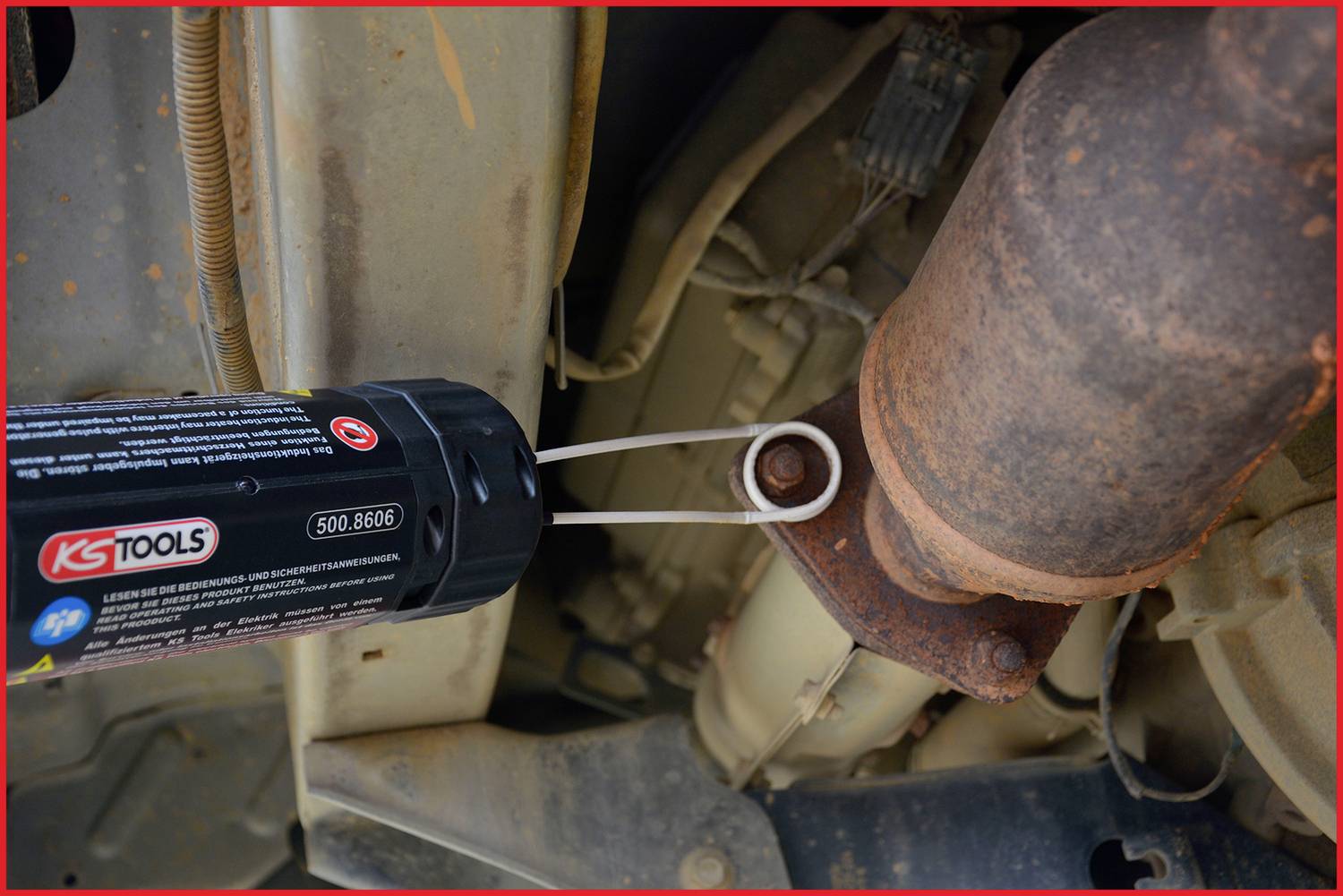 KS Tools 500.8605 Induktions-Heizpistolen-Satz mit Schnellverriegelung, 6-tlg