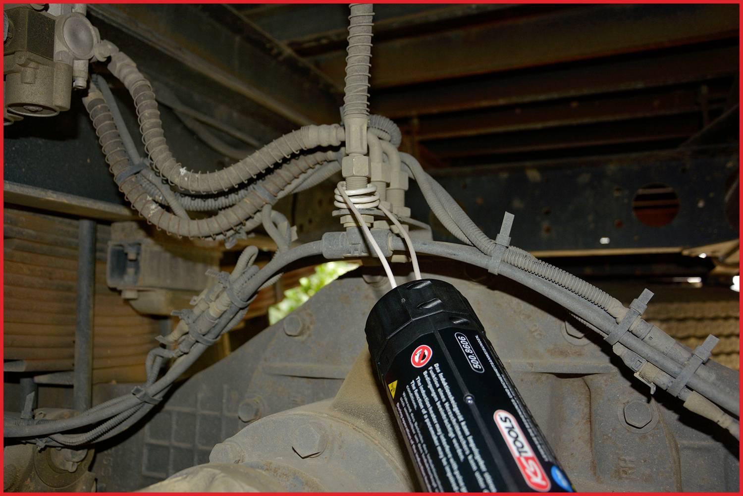 KS Tools 500.8605 Induktions-Heizpistolen-Satz mit Schnellverriegelung, 6-tlg