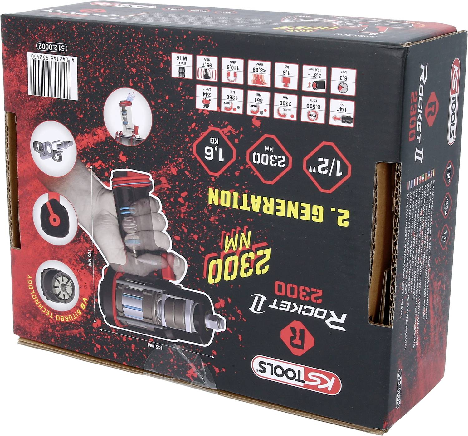 'KS Tools Rocket 2300 NM 1/2