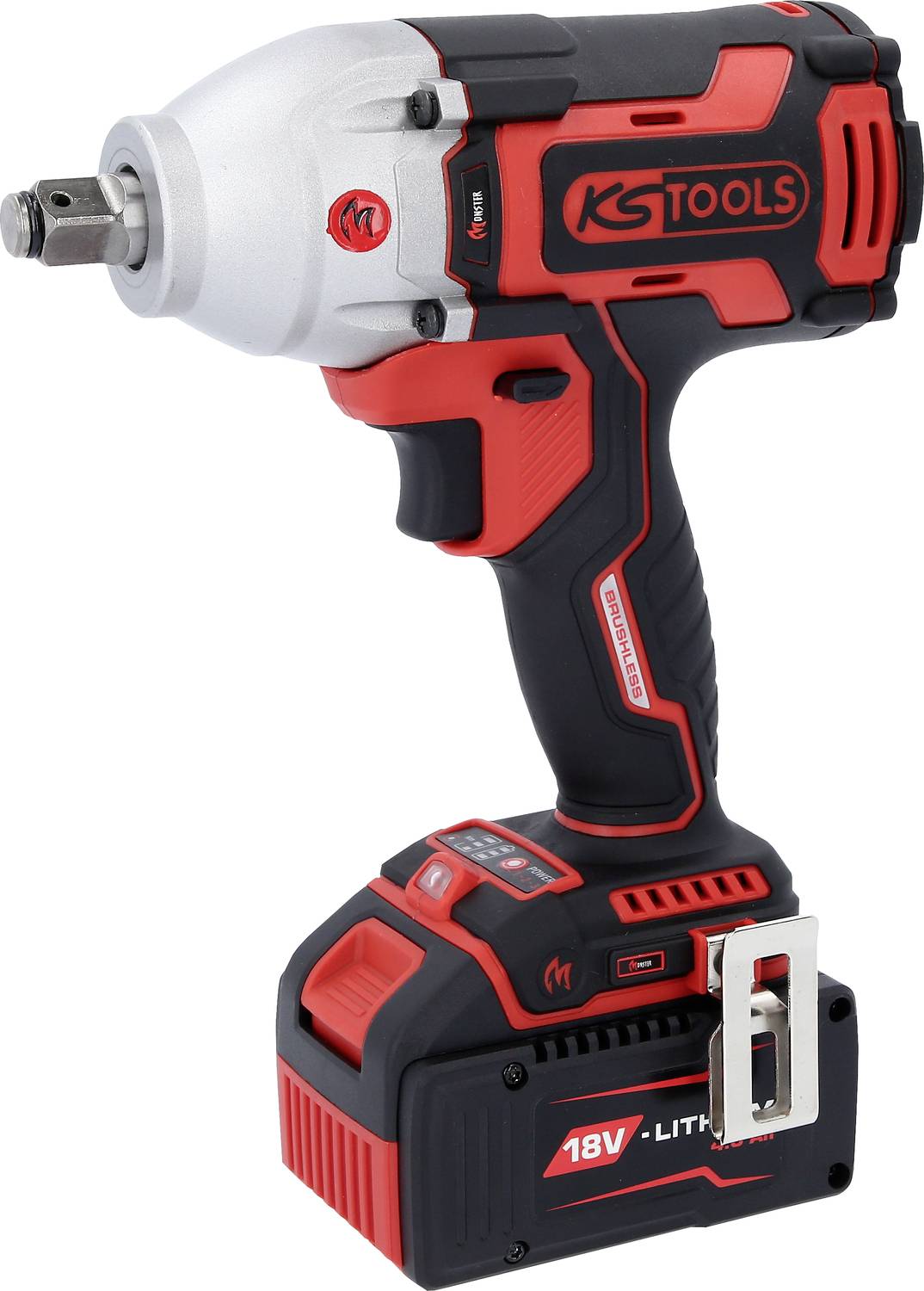 KS Tools 515.6100 Schlagschrauber 690 Nm 18V Anzahl mitgelieferte Akkus 2 4Ah Li-Ion