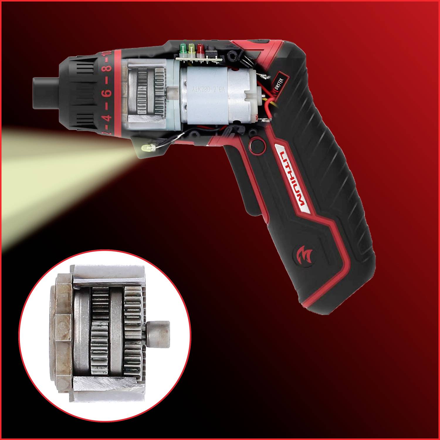 KS Tools 515.6500 Bit-Schraubendreher 1/4"