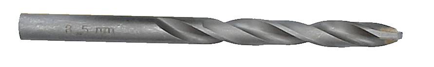 Metallbohrer mit 8,5 mm Durchmesser, spiralförmig, für präzises Bohren in Metalloberflächen.