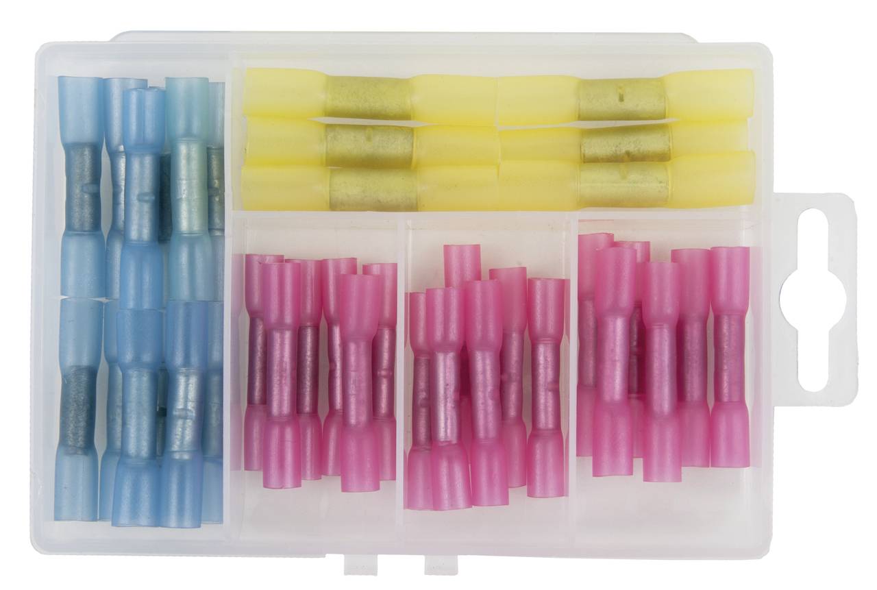 KS Tools 970.0710 Stoßverbinder 0.50mm² 6mm² Rot, Blau, Gelb 36 Teile