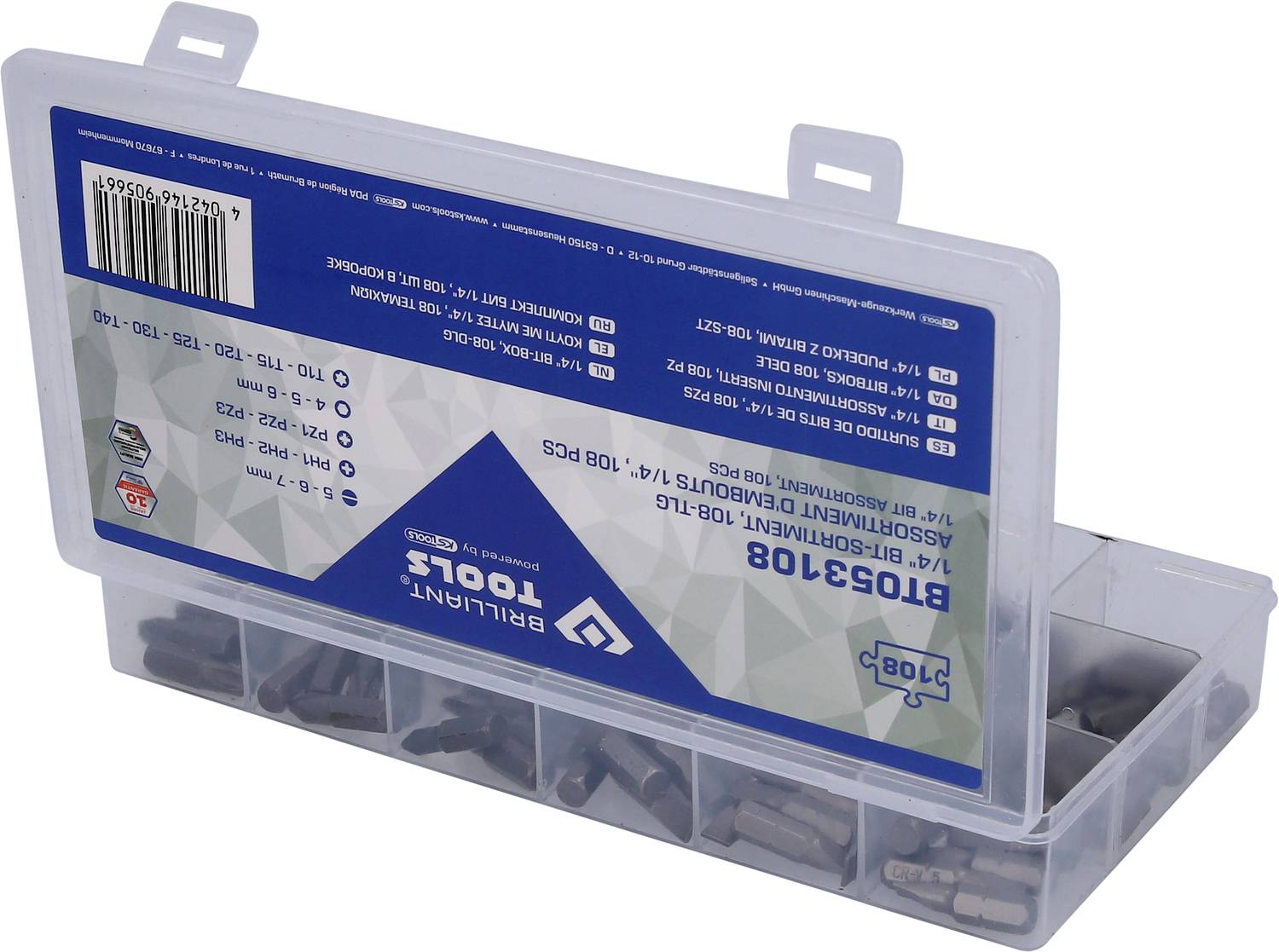 Brilliant Tools BT053108 Bit-Set