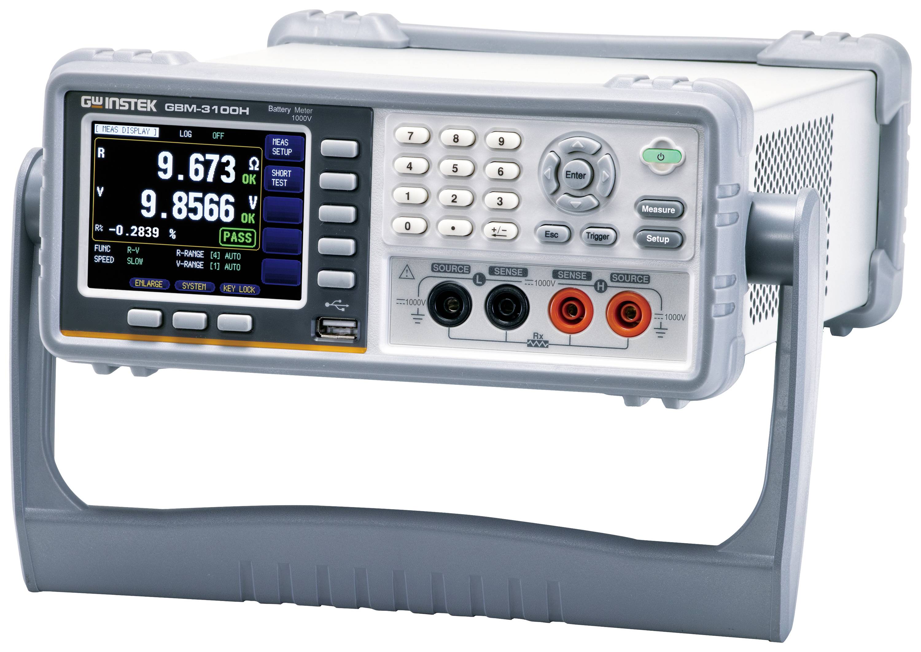 GW Instek Batterietester GBM-3100H Messbereich (Batterietester) bis 1000V 01BM310H00GS