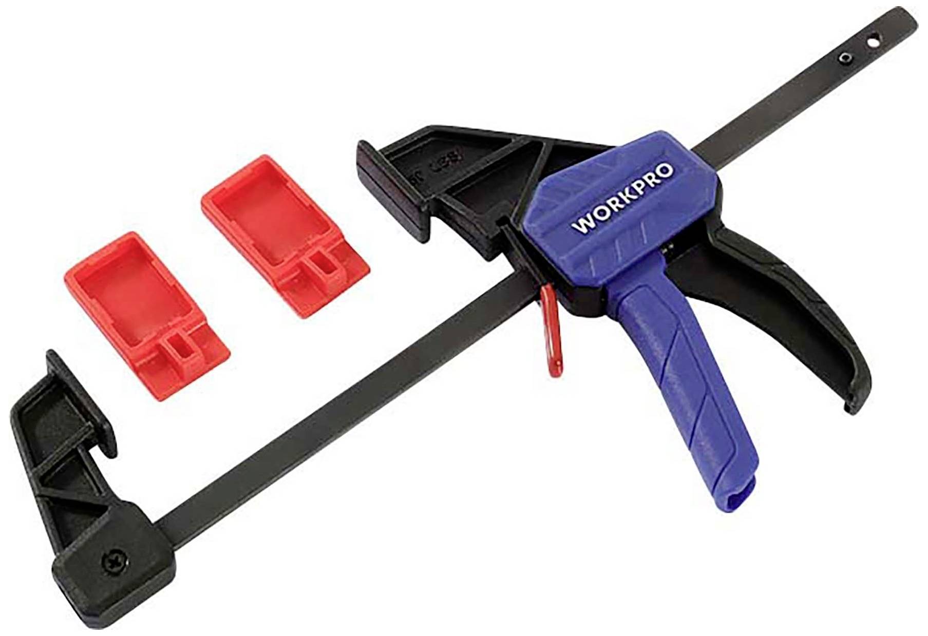 WorkPro 100mm(4") mini schnellspanner stangenklammer WP232034 Produktabmessung, Länge: 100