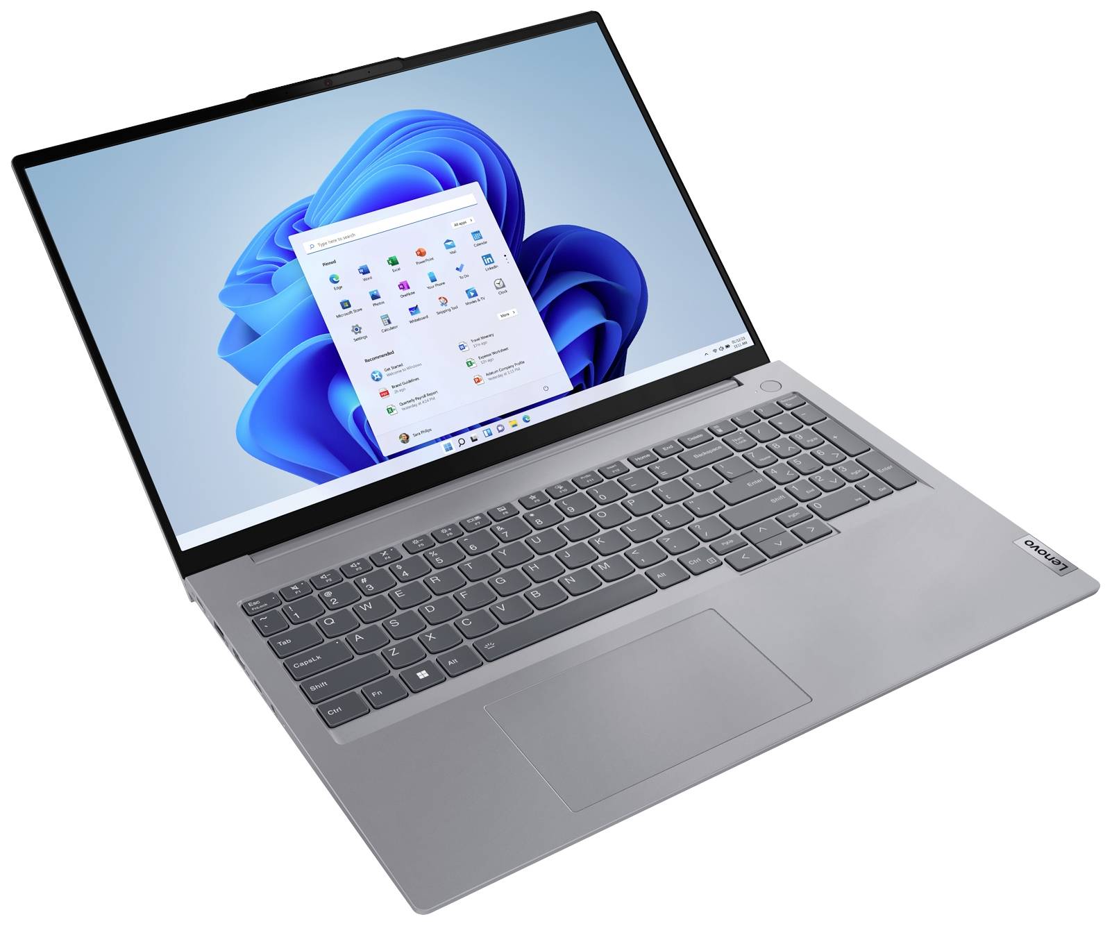 Lenovo Notebook ThinkBook 16 G6 ABP 40.6 cm (16 Zoll) WUXGA AMD Ryzen 5 7430U 16 GB RAM 512 GB SSD Deutsch, QWERTZ Grau 21KK007TGE