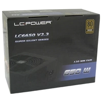 LC Power Super Silent LC665 PC Netzteil 650W ATX 80PLUS® Bronze LC Power Super Silent LC665 PC Netzteil 650W ATX 80PLUS® Bronze