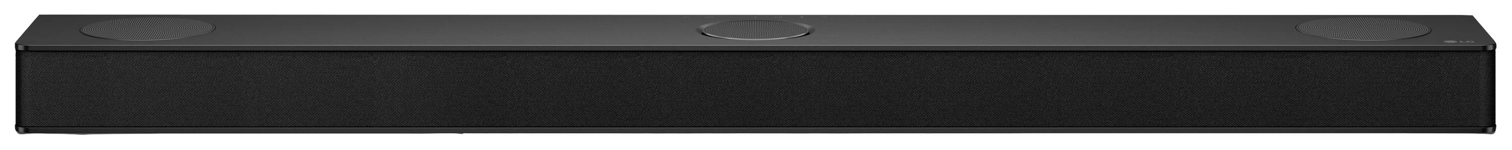 LG Electronics DS80TR.DDEULLK Soundbar Schwarz inkl. kabellosem Subwoofer, Dolby Atmos®, High-Resolution Audio, Wandbefestigung, Bluetooth®, WLAN