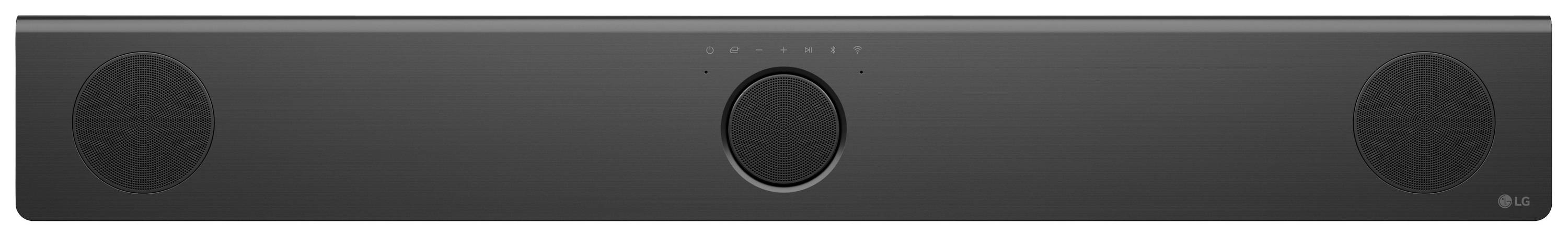 LG Electronics DS80TR.DDEULLK Soundbar Schwarz inkl. kabellosem Subwoofer, Dolby Atmos®, High-Resolution Audio, Wandbefestigung, Bluetooth®, WLAN