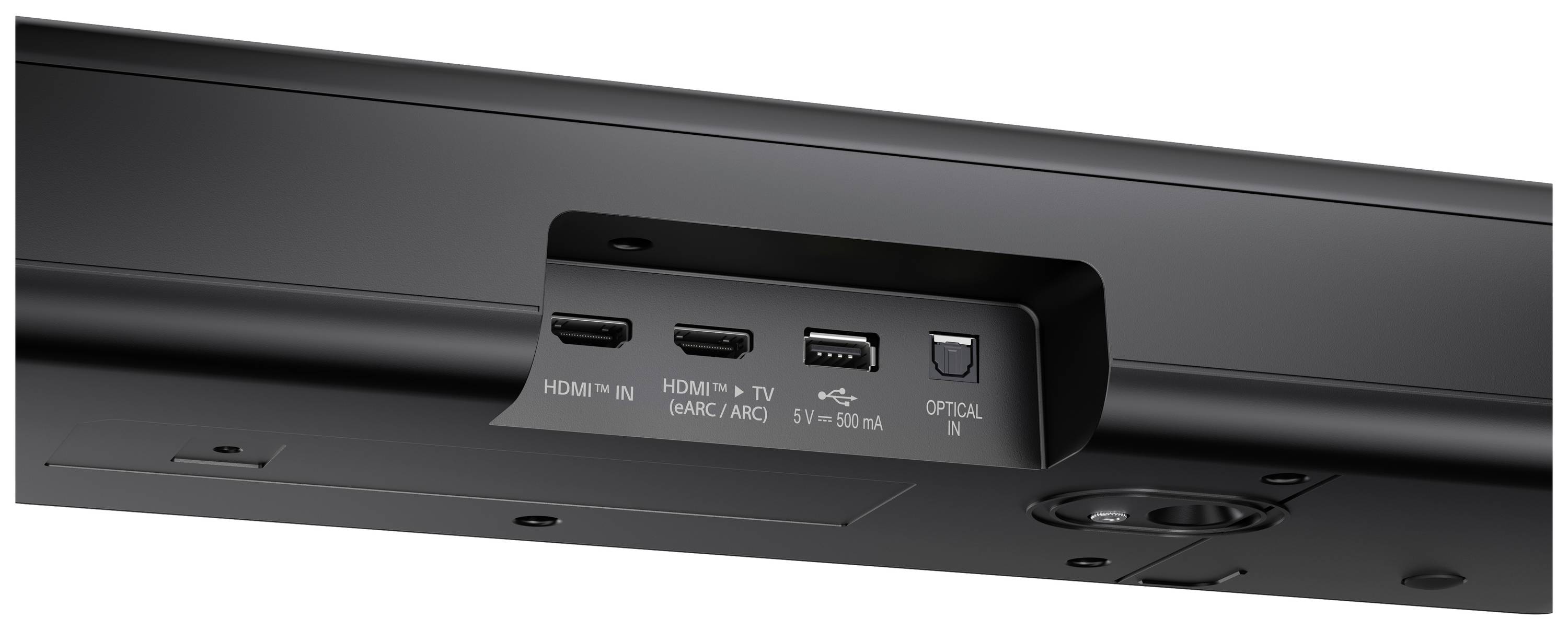 LG Electronics DS77TY.CDEULLK Soundbar Schwarz inkl. kabellosem Subwoofer, Dolby Atmos®, High-Resolution Audio, Wandbefestigung