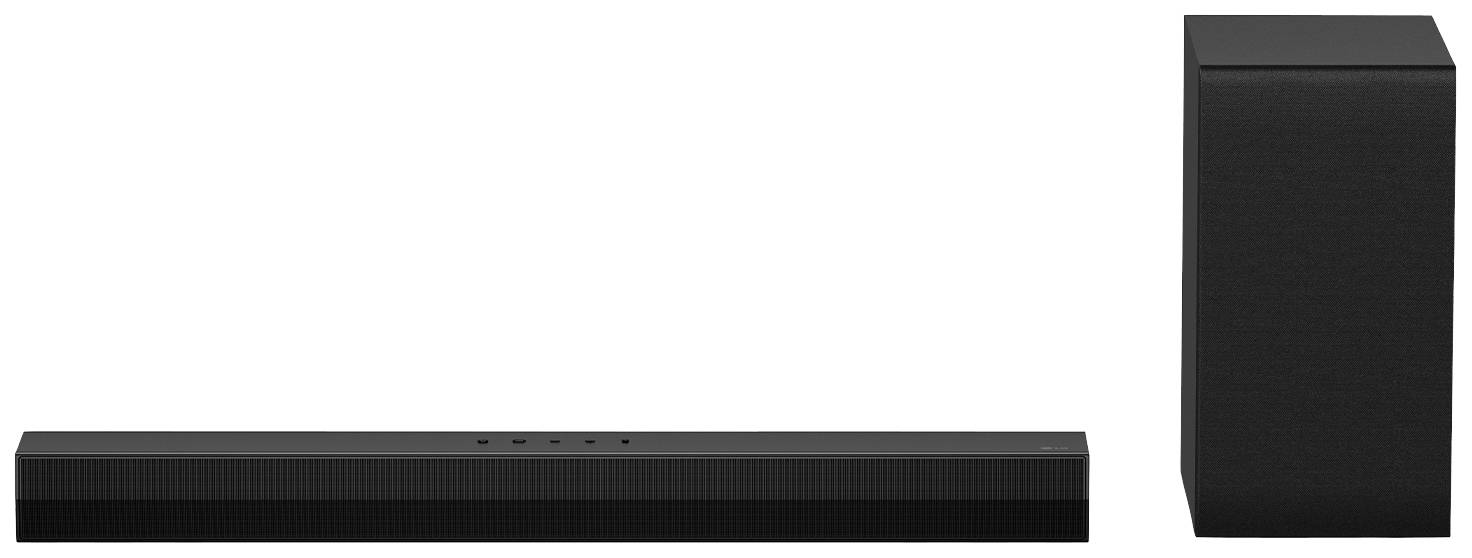LG Electronics DS40T.DDEULLK Soundbar Schwarz inkl. kabellosem Subwoofer, High-Resolution Audio, Wandbefestigung, Bluetooth®, WLAN