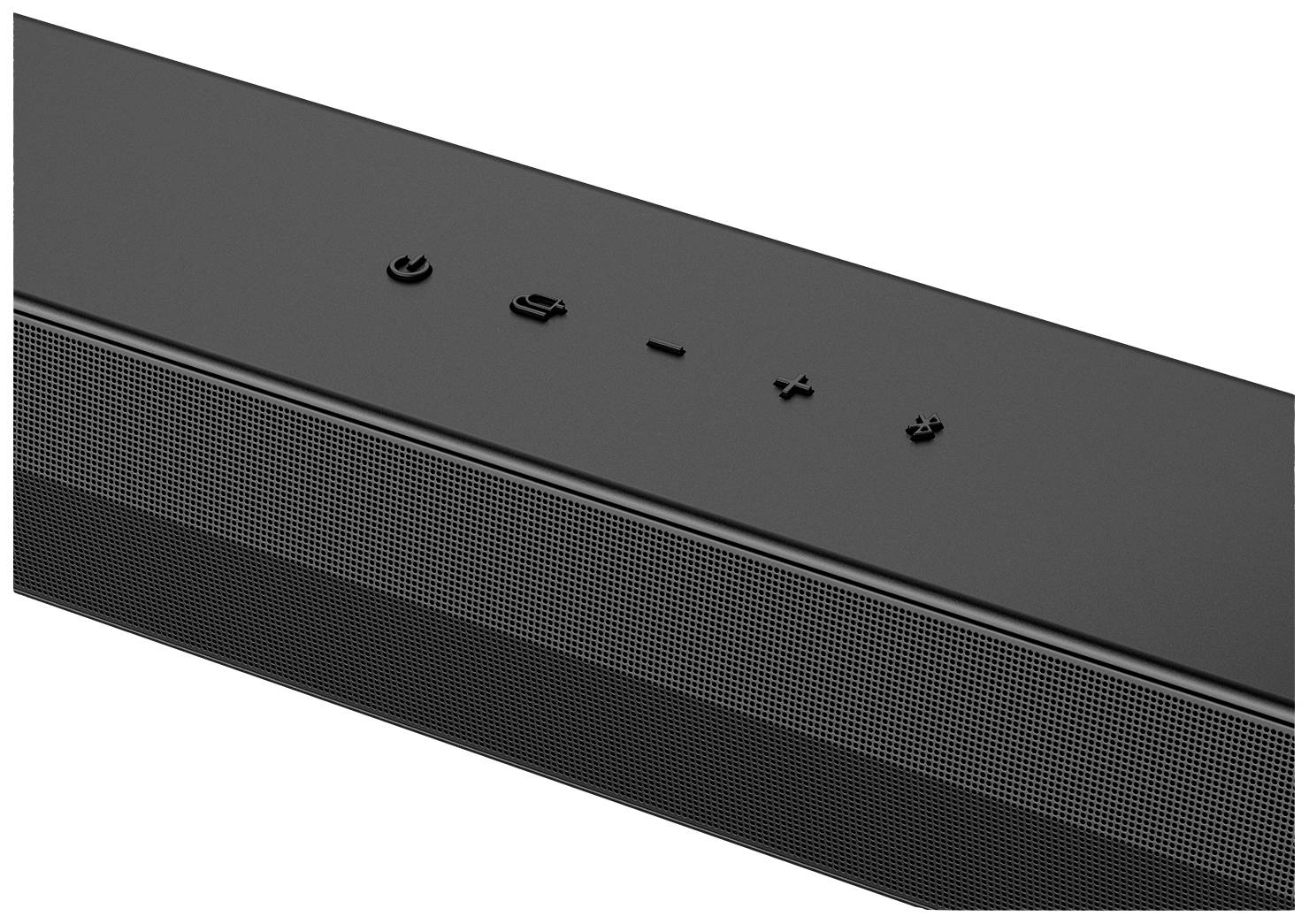 LG Electronics DS40T.DDEULLK Soundbar Schwarz inkl. kabellosem Subwoofer, High-Resolution Audio, Wandbefestigung, Bluetooth®, WLAN