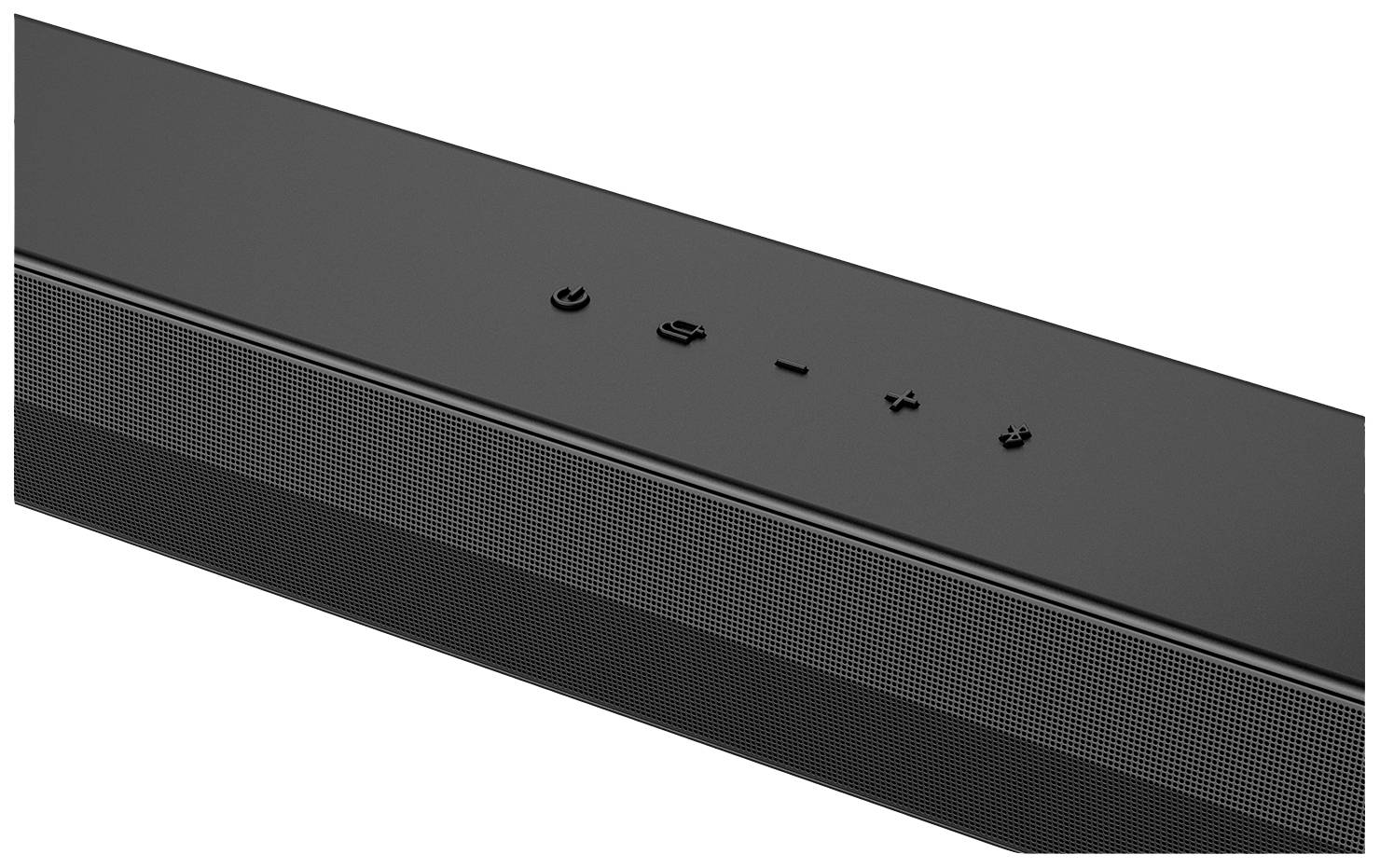LG Electronics DS40T.DDEULLK Soundbar Schwarz inkl. kabellosem Subwoofer, High-Resolution Audio, Wandbefestigung, Bluetooth®, WLAN