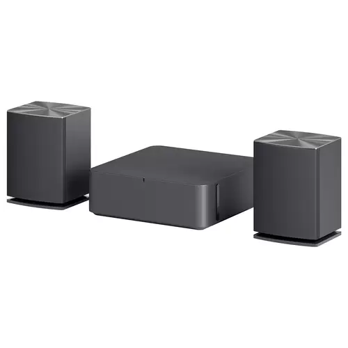 LG Electronics SQC4R.DEUSLLK Soundbar Schwarz inkl. kabellosem Subwoofer, Wandbefestigung, Bluetoot LG Electronics SQC4R.DEUSLLK Soundbar Schwarz inkl. kabellosem Subwoofer, Wandbefestigung, Bluetoot