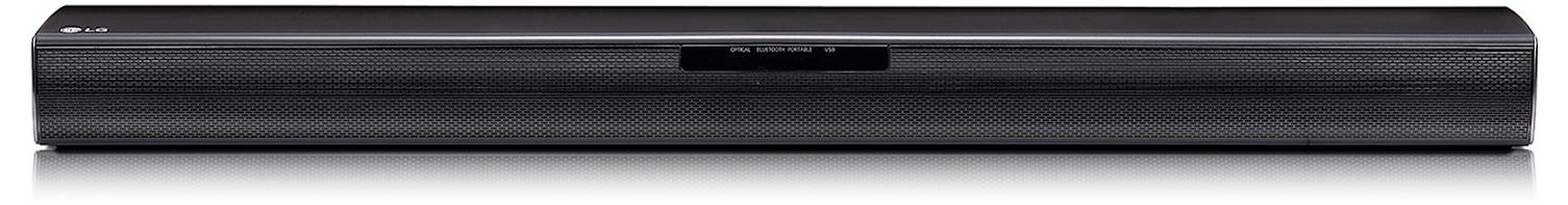 LG Electronics SQC4R.DEUSLLK Soundbar Schwarz inkl. kabellosem Subwoofer, Wandbefestigung, Bluetooth®