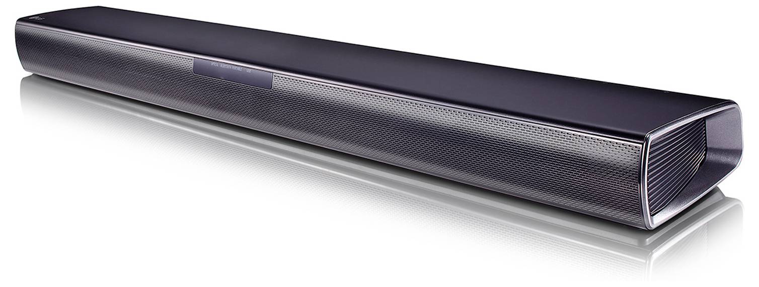 LG Electronics SQC4R.DEUSLLK Soundbar Schwarz inkl. kabellosem Subwoofer, Wandbefestigung, Bluetooth®