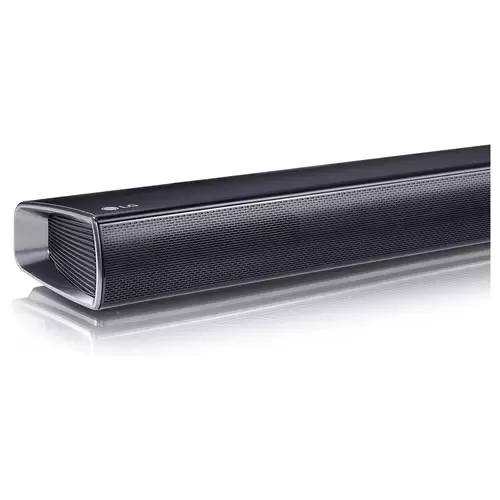 LG Electronics SQC4R.DEUSLLK Soundbar Schwarz inkl. kabellosem Subwoofer, Wandbefestigung, Bluetoot LG Electronics SQC4R.DEUSLLK Soundbar Schwarz inkl. kabellosem Subwoofer, Wandbefestigung, Bluetoot