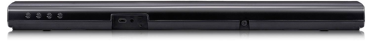 LG Electronics SQC4R.DEUSLLK Soundbar Schwarz inkl. kabellosem Subwoofer, Wandbefestigung, Bluetooth®