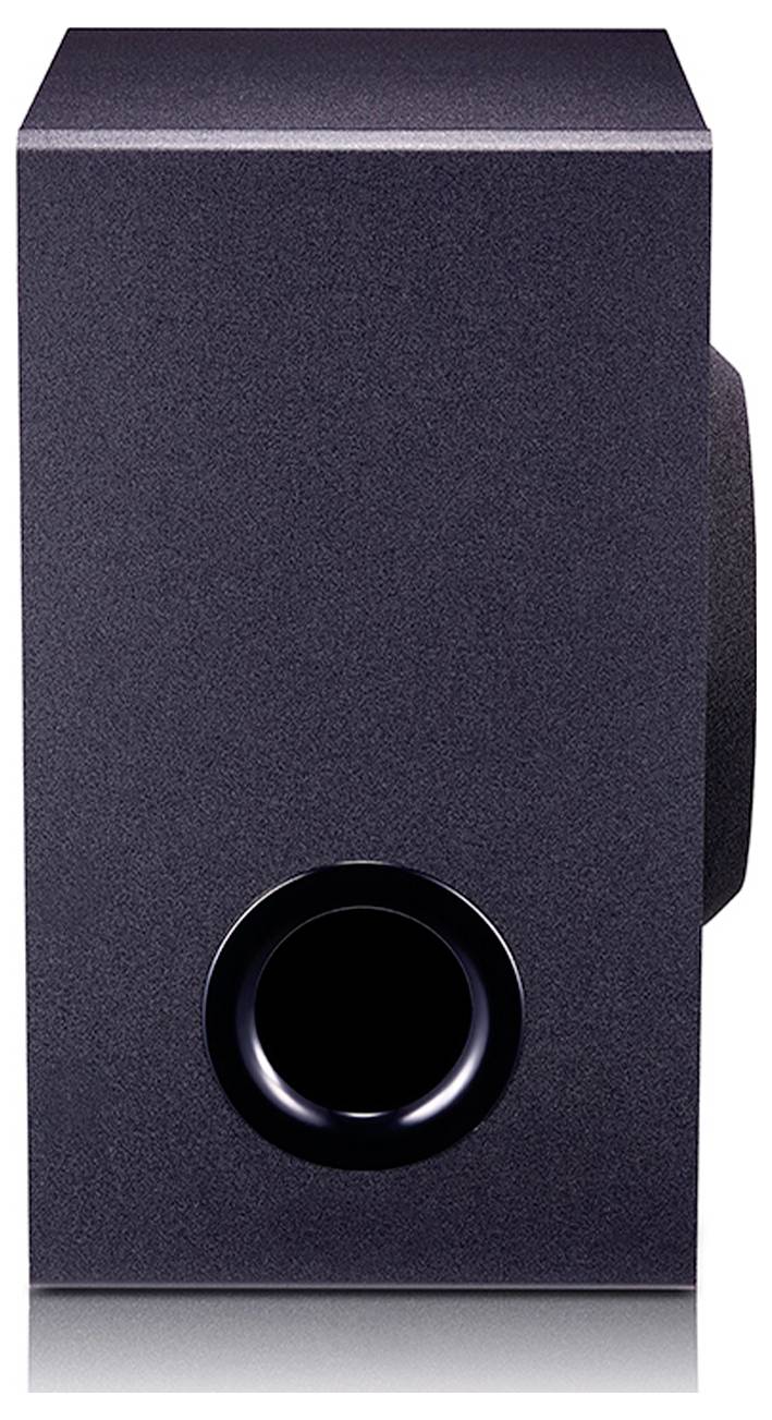 LG Electronics SQC4R.DEUSLLK Soundbar Schwarz inkl. kabellosem Subwoofer, Wandbefestigung, Bluetooth®