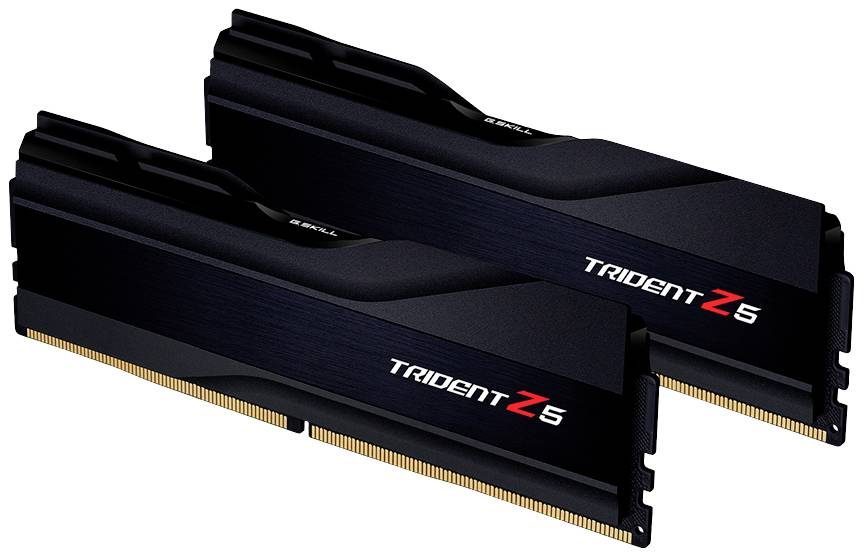 G.Skill Trident Z PC-Arbeitsspeicher Kit Retail DDR5 48GB 2 x 24GB Non-ECC 8200MHz 288pin DIMM CL40 F5-8200J4052F24GX2-TZ5K