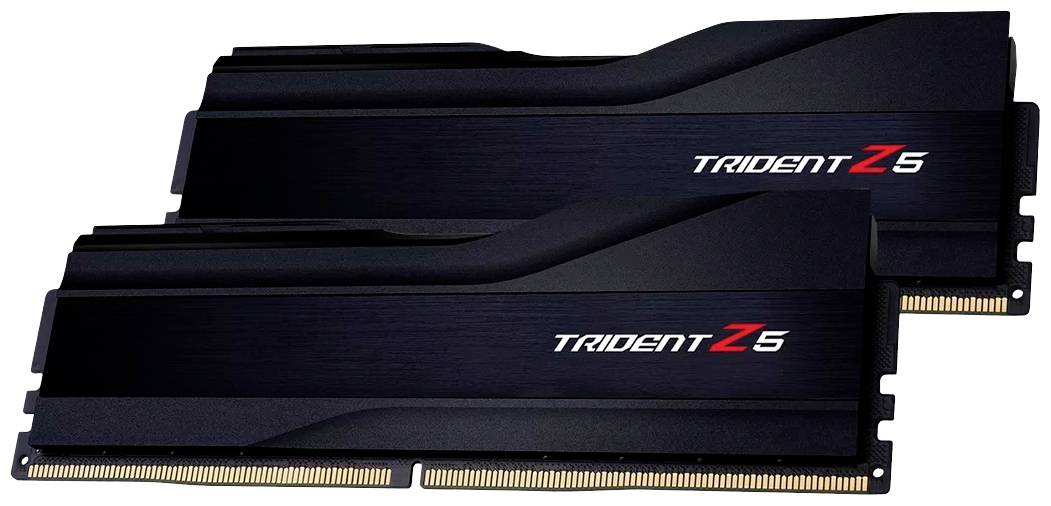 G.Skill Trident Z PC-Arbeitsspeicher Kit Retail DDR5 48GB 2 x 24GB Non-ECC 8200MHz 288pin DIMM CL40 F5-8200J4052F24GX2-TZ5K