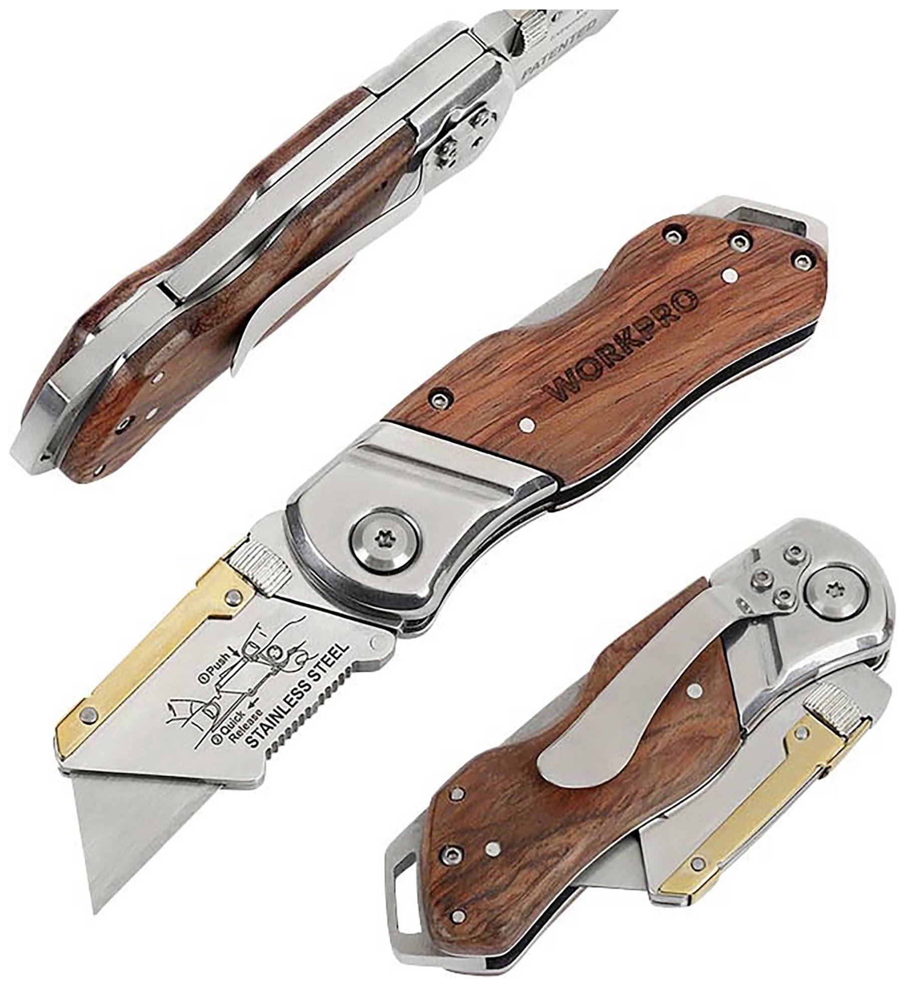 WorkPro WP211014 klappbares Universalmesser 1St.