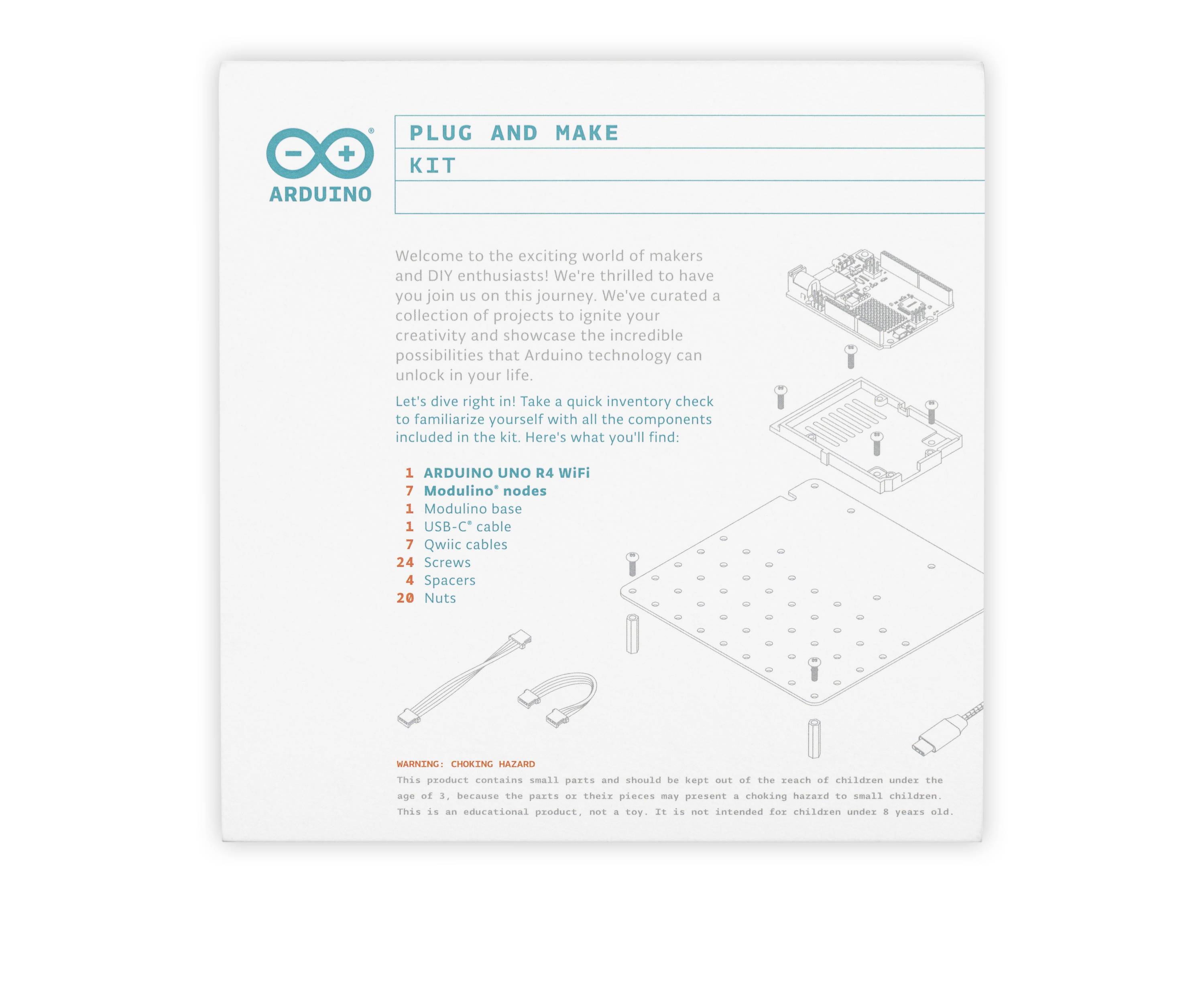 Arduino AKX00069 Kit Plug and Make Kit