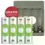GP "Aktion Gratis Ladegerät" USB-Modell Ladegerät B441 inkl. 4x AA-Akku Mignon (AA)-Akku NiMH 2100 mAh 1.2V 1 Set GP "Aktion Gratis Ladegerät" USB-Modell Ladegerät B441 inkl. 4x AA-Akku Mignon (AA)-Akku NiMH 2100 mAh 1.2V 1 Set
